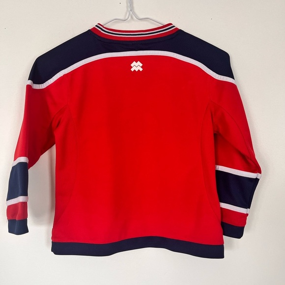 Montreal Canadiens Vintage Kids Red and Blue Shirt - Picture 8 of 9